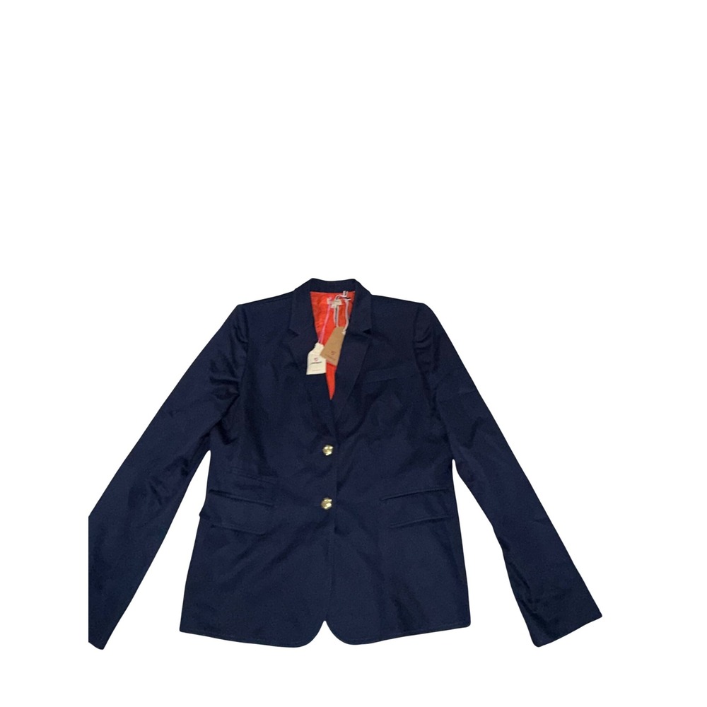 CREMIEUX Mens Navy Blue Blazer Jacket Gold Buttons Lined Formal Business Sz‎ 14
